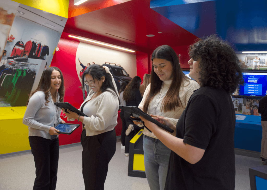 Students in Finance Park