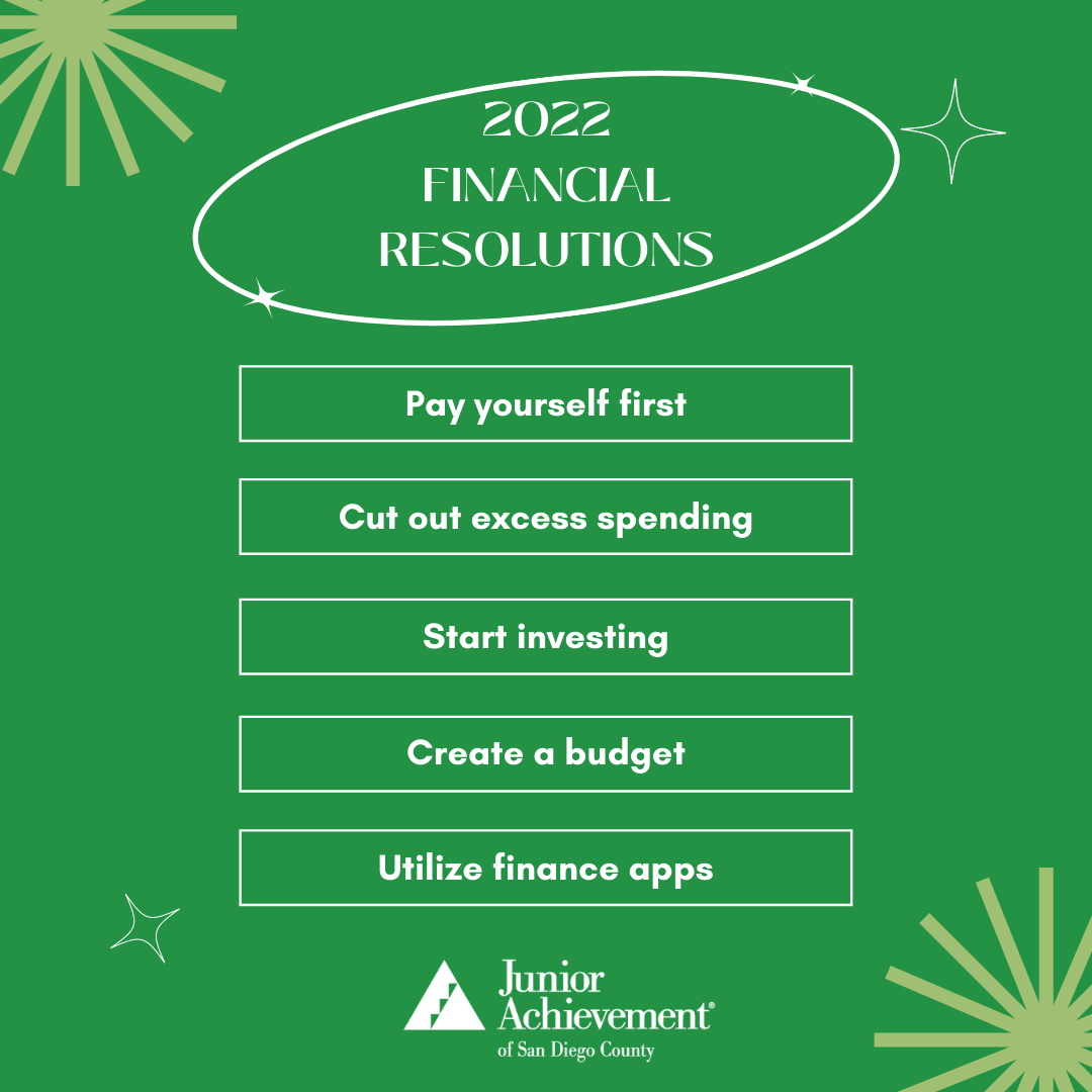 5 Achieveable Financial New Year Reoslutions JA